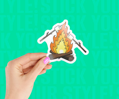 Toasty Fire Sticker