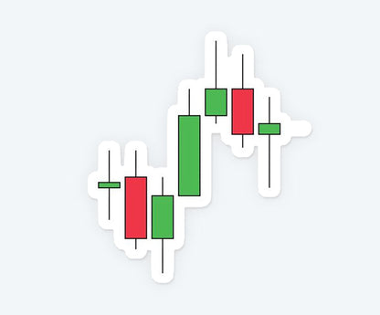 Trading Chart Magnetic Sticker