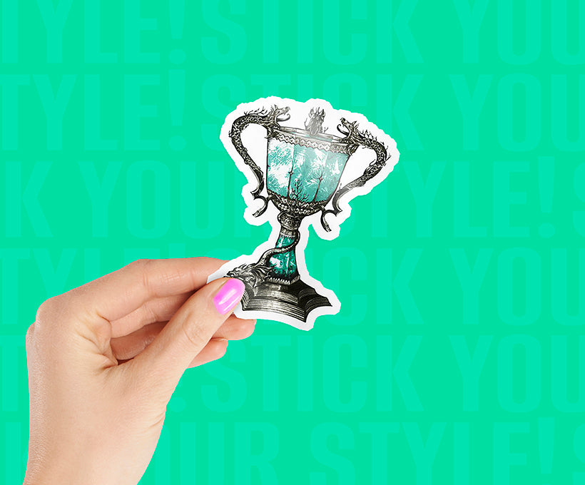 Triwizard Tournament Cup Magnetic Sticker
