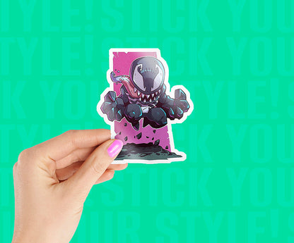 Venom Super Villain Magnetic Sticker