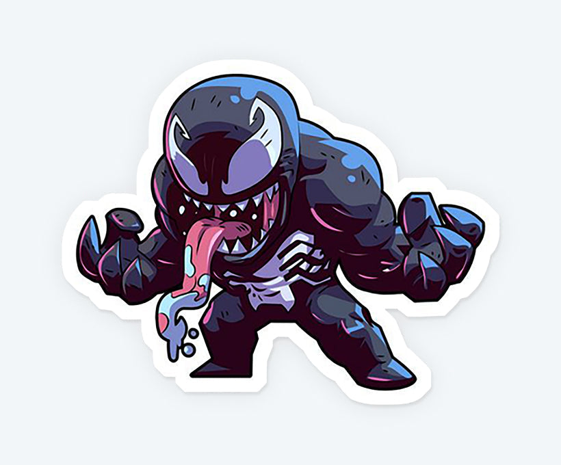 Venom Chibi Magnetic Sticker