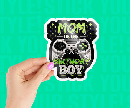 Video Gamer Boy Magnetic Sticker