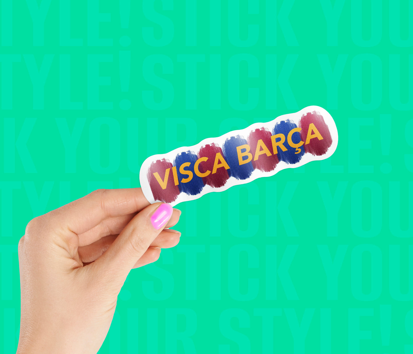 Visca Barca Sticker