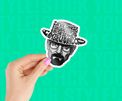 Walter White Heisenberg Sticker