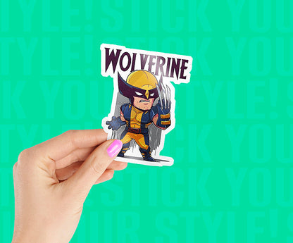 Wolverine Angry Magnetic Sticker