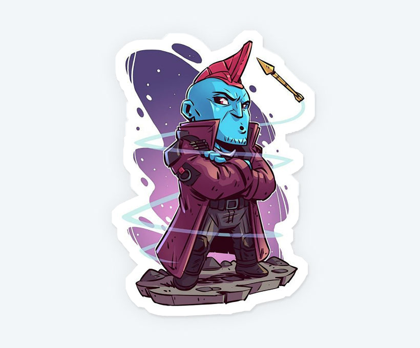 Yondu Guardian Magnetic Sticker