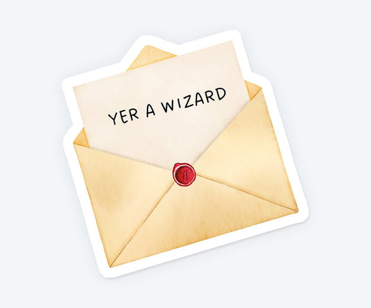 You Are A Wizard Magnetic Sticker