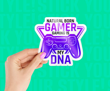 Gamer In DNA Sticker