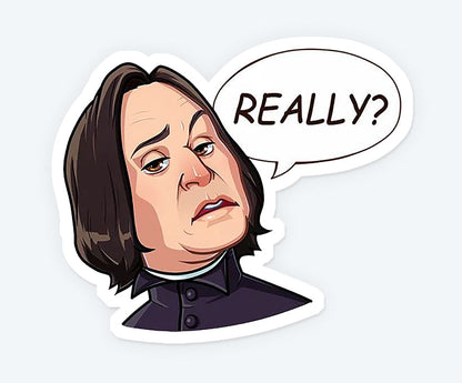 severus snape Really Magnetic Sticker