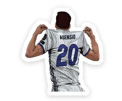 Asensio Real Madrid Sticker