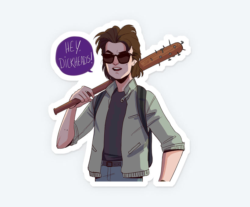 Badass Steve Harrington Sticker