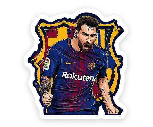 Barca Leo Messi Sticker