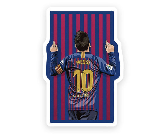 Barca Messi Signature Sticker