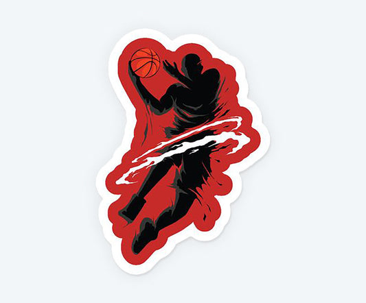 Basketball Fan Sticker