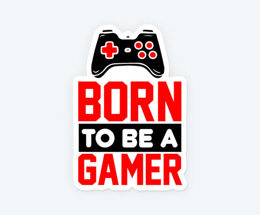 Born to Play Games Sticker