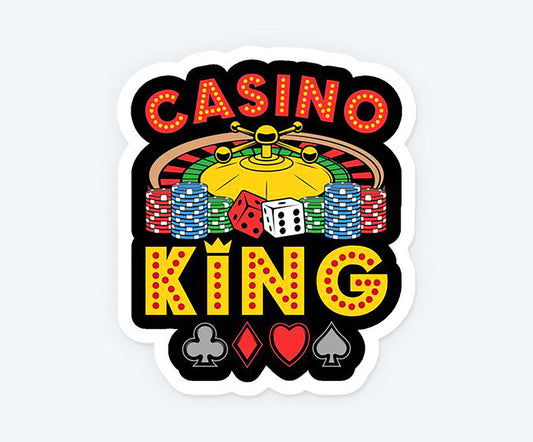 Casino King Sticker