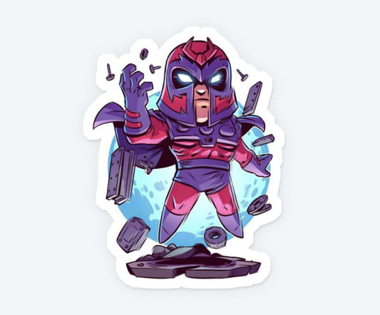Chibi Magneto Sticker