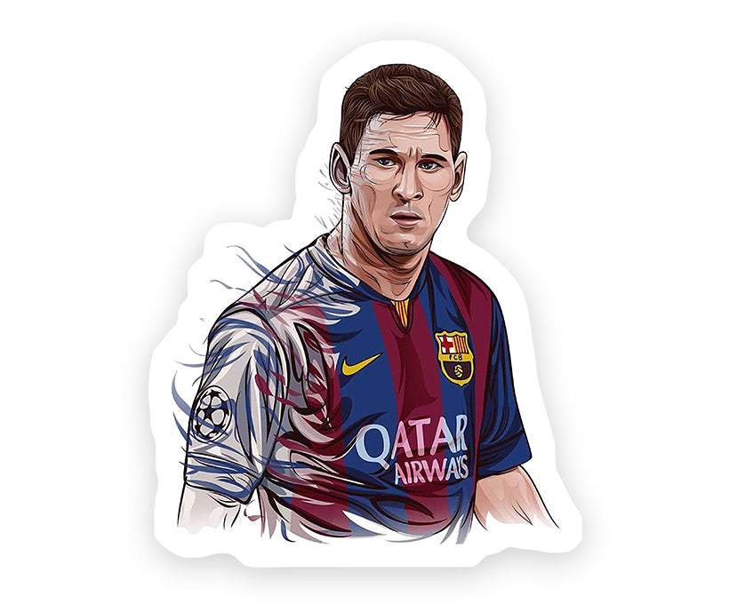 Classic Messi Sticker – Stickkar.in