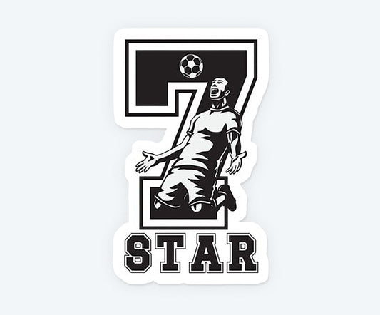 Cristiano Ronaldo The Star Sticker