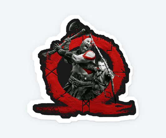 God Of War Killer Mode Sticker