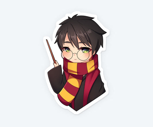 Harry Gryffindor Chibi Sticker