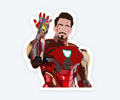 I am Ironman Sticker