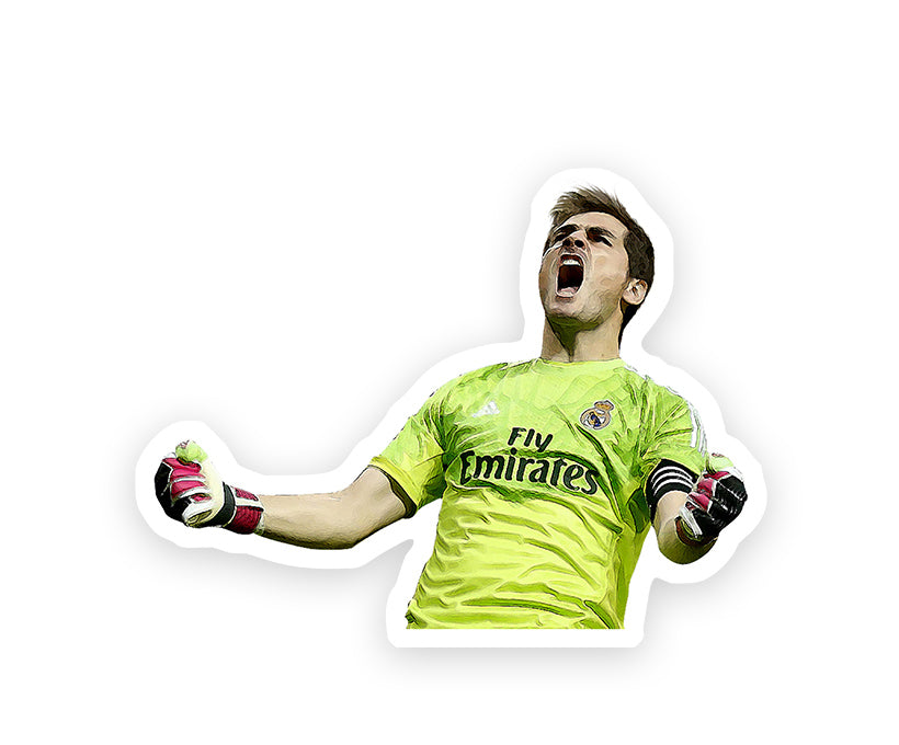 Iker Casillas Celebration Sticker