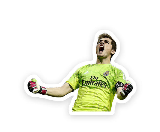 Iker Casillas Celebration Sticker