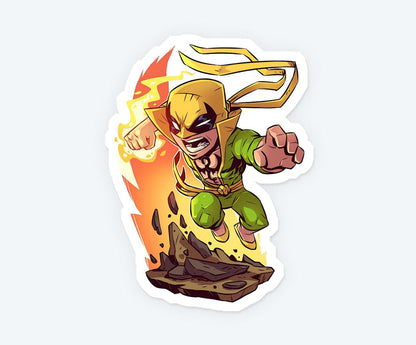Ironfire Fist Sticker
