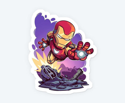 Ironman Super Hero Sticker