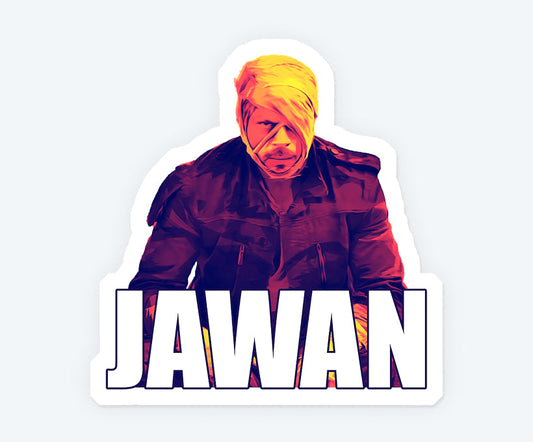 Jawan Shah Rukh Khan Sticker