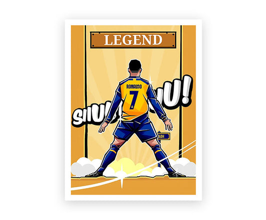Legend Ronaldo Siu Sticker