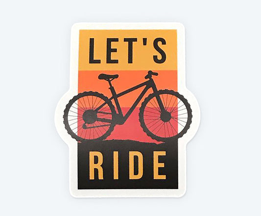 Let_s Ride Sticker