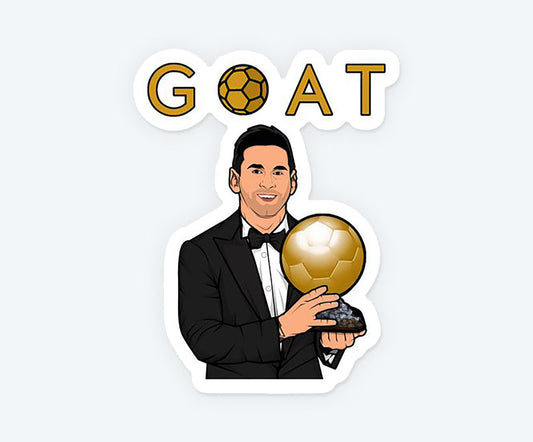 Lionel Messi Goat Sticker