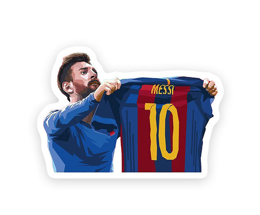 Lionel Messi jersy Sticker