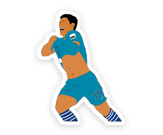 Man City Aguerooooo Goal Sticker