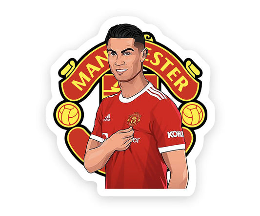 Manchester United Ronaldo Sticker