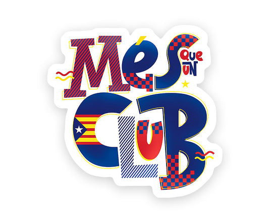 Mes Que Un Club Sticker