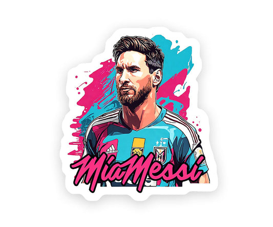 Messi graffiti Sticker