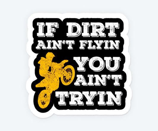 Mountain Bike Rider Sticker