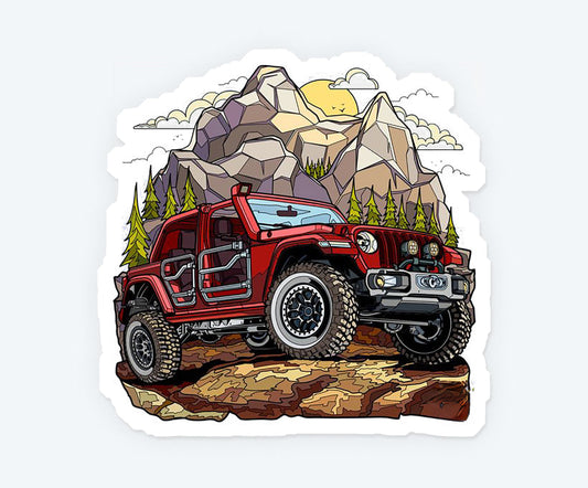 Mountain Trucking Sticker