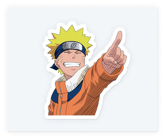 Naruto Laughing Sticker