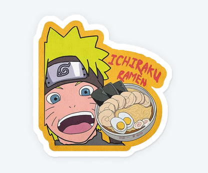 Naruto Loves Ramen Sticker