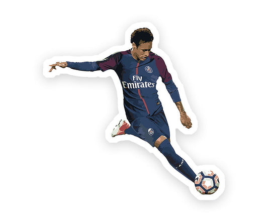 Neymar Jr Striking Sticker