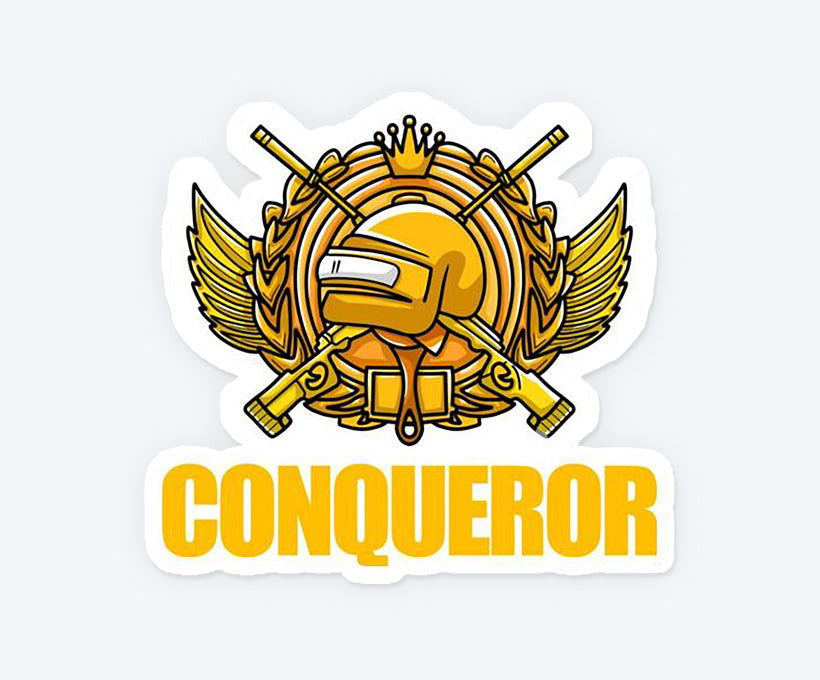 PUBG - Conqueror Sticker