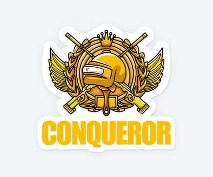 PUBG - Conqueror Sticker