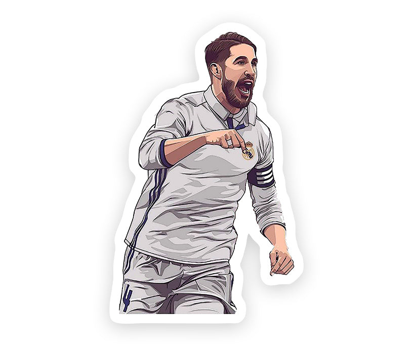 Real Madrid Player Sticker