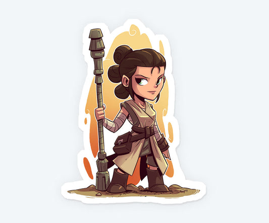 Rey Skywalker Star Wars Sticker