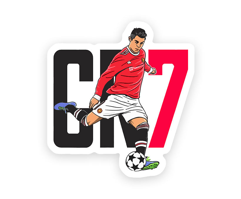 Ronaldo CR7 Sticker – Stickkar.in