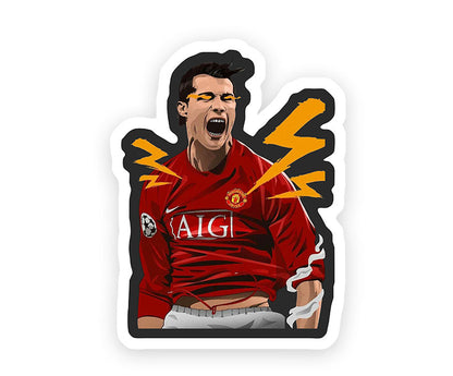 Ronaldo Rage Sticker